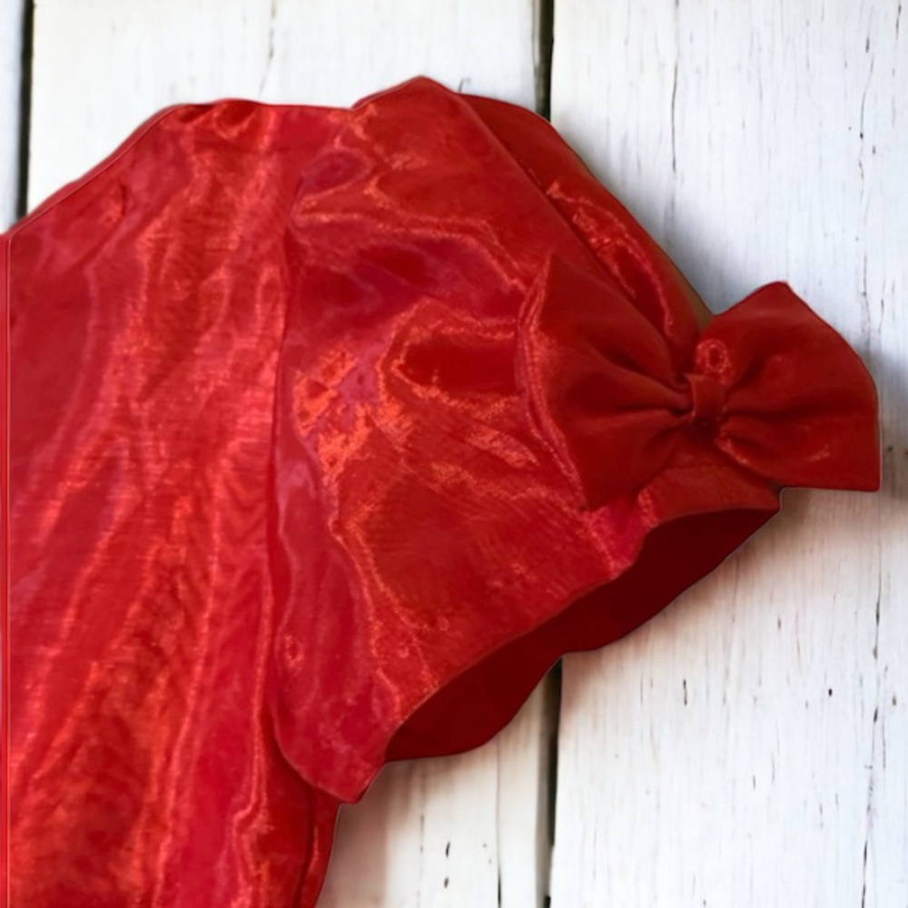PEACHY GIRL Red Formal Dress Size 6 - Picture 7 of 12
